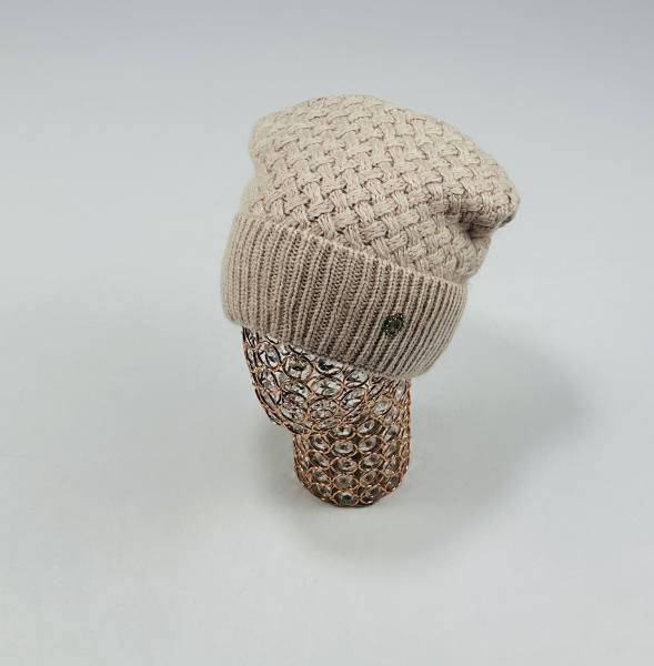 Шапка Karoza Горлица (карамель)